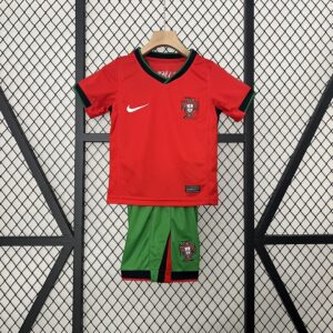 2024 Portugal Home Kids Kit Children Sets Best Jerseys