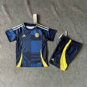 2024 Scotland Home Kid Kits UEFA Euro Children Sets Football Replicas