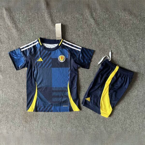 2024 Scotland Home Kid Kits UEFA Euro Children Sets Football Replicas