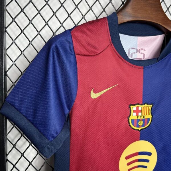Barcelona Home Kid Kits Youth Apparels Soccer