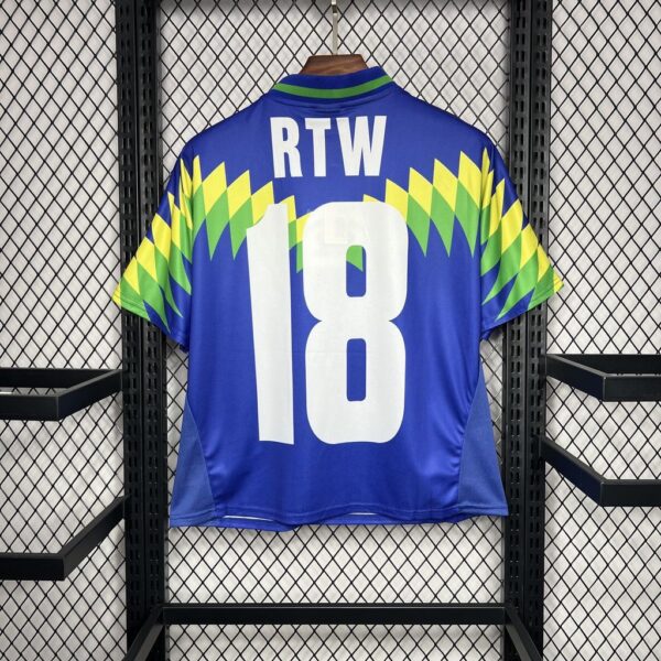 1995 Brazil Away Retro Corteiz Special Kit Vintage Shirt Soccer
