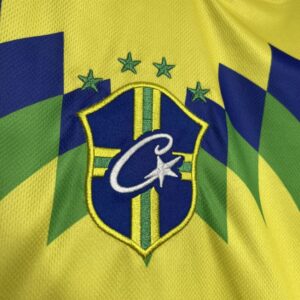 1995 Brazil Home Retro Corteiz Special Kit Vintage Shirt Soccer