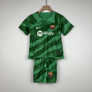 Barcelona Kids goalkeeper green
