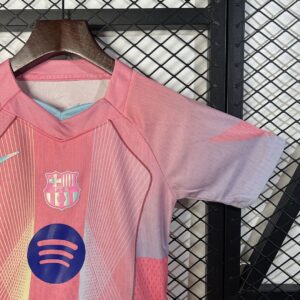 Barcelona Pink Special Edition Kid Kits Youth Apparels
