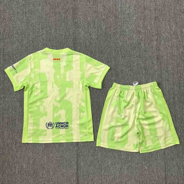 Barcelona Third Kids Kits Youth Apparels