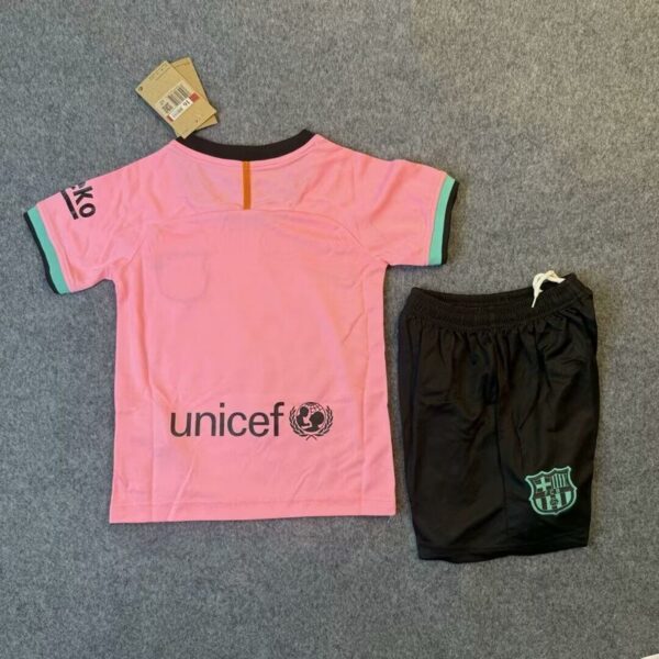 Barcelona Third Retro Kid Kits Youth Apparels Soccer