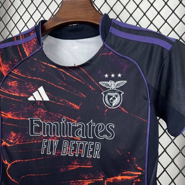 Benfica Fourth Kid Kits Football Youth Apparel