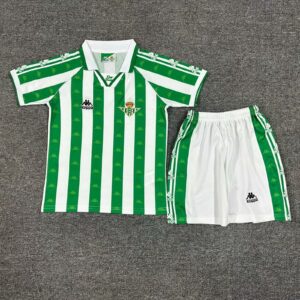 Betis Home Retro Kid Kits Children Sets Soccer Jerseys