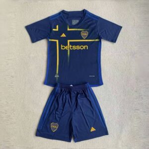 Boca Third Kid Kits Youth Apparels Football