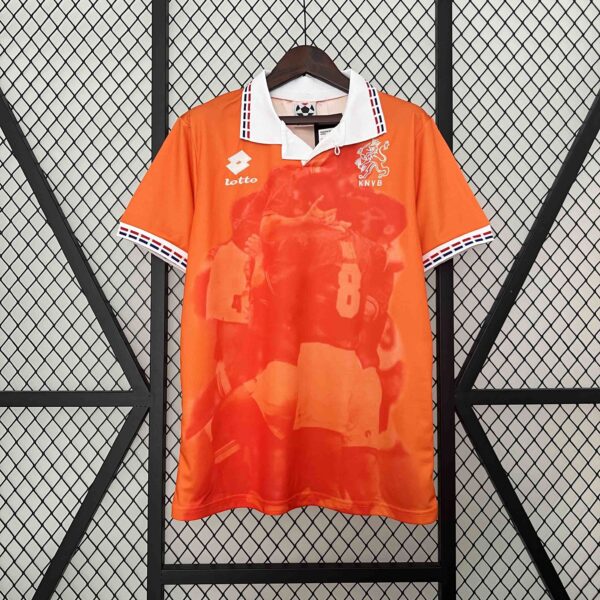 1996 Netherlands Home Retro Kit Football Apparel
