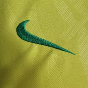 Brazil home kids kit futbol shirts