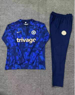 Chelsea Kids Long Sleeve Training Suit
