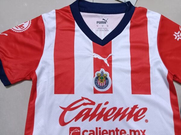Chivas Guadalajara home kids kit