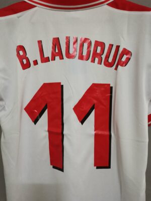 1998 Denmark away white