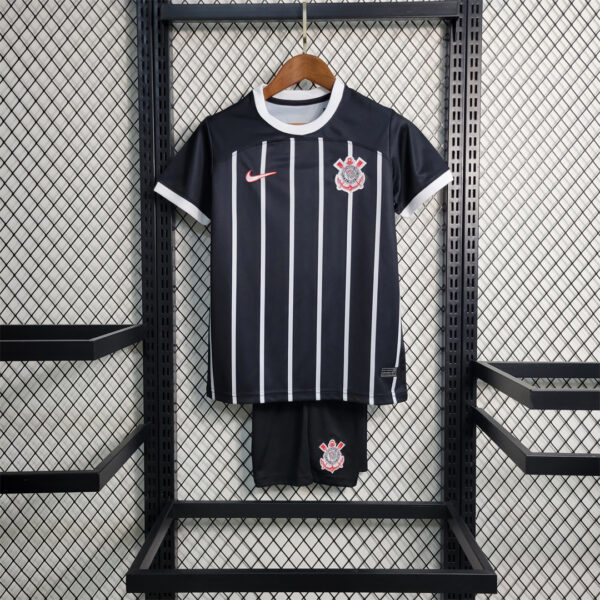 Corinthians away kids kit