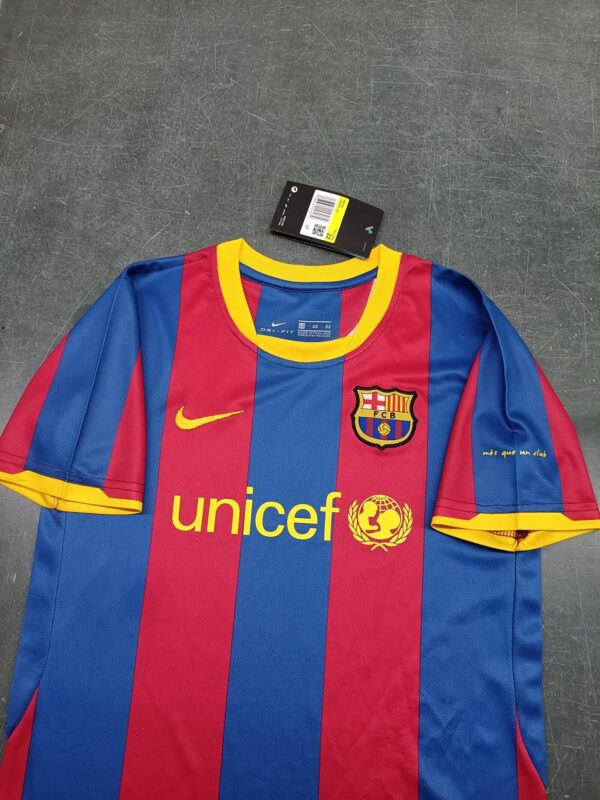 Barcelona Home Retro Kids Kit Football Jersey