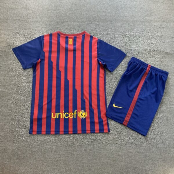 Barcelona Home Retro Kids Kits Children Shirt Football Jerseys