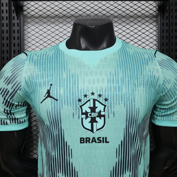 2026 Brazil Green Goalkeeper Wolrd Cup 2026 Kit Player Version Football AAAAJers