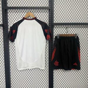 Flamengo Away Adults and Kid Kits Soccer Uniforms