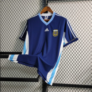 1998 Retro Argentina away Soccer Jersey