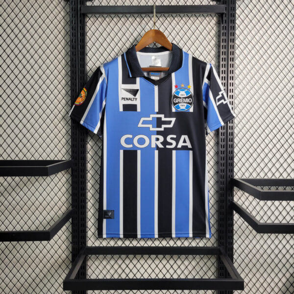 1998 Retro Gremio Home Cheap Soccer Jerseys