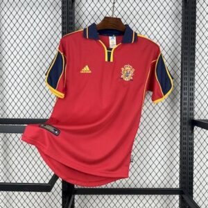 1998 Spain Home Retro Kit Vintage Shirt