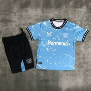 Bayer 04 Leverkusen Third Kid Kits Youth Apparels