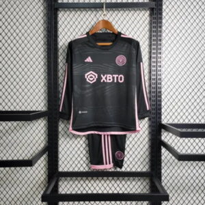 Inter Miami away long sleeve kid kit