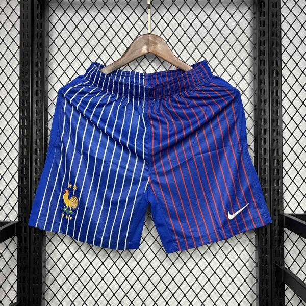 2024 France Away Shorts UEFA Euro 2024 Football Uniform