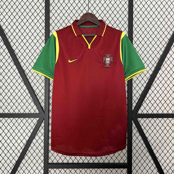 1999 Portugal Home Retro Kit Vintage Shirt Best Wholesale