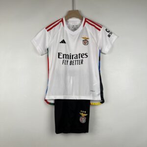 Benfica Third Kids Kits Children Suits Football Jerseys