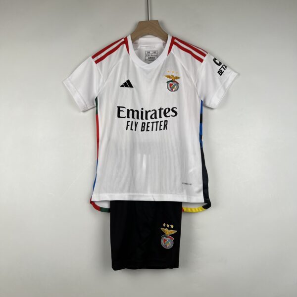 Benfica Third Kids Kits Children Suits Football Jerseys