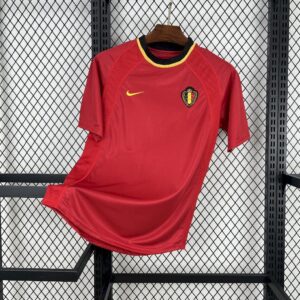 2000 Belgium Home Retro Kit Vintage Shirt Joy