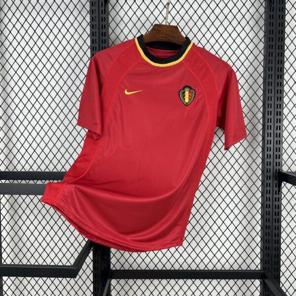 2000 Belgium Home Retro Kit Vintage Shirt Joy