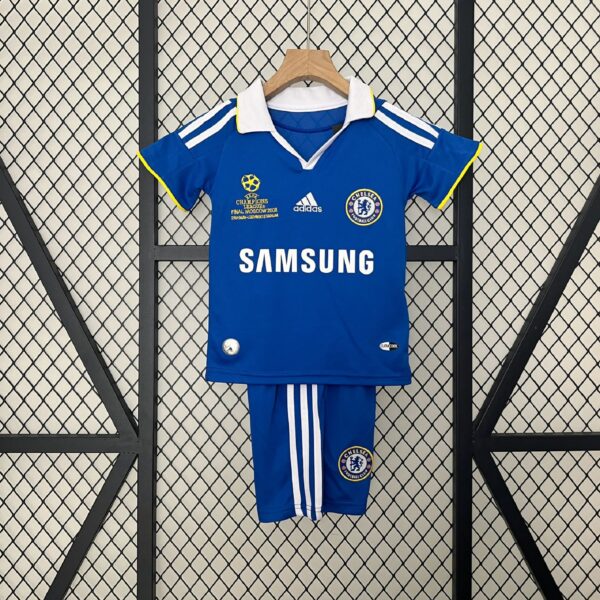 Chelsea Home Champions League Retro Kid Kits Youth Apparels