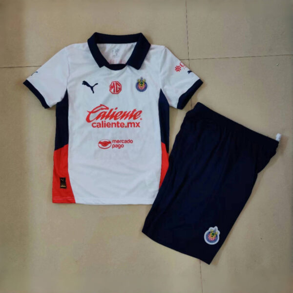 Chivas Guadalajara Away Kid Kits Youth Apparels