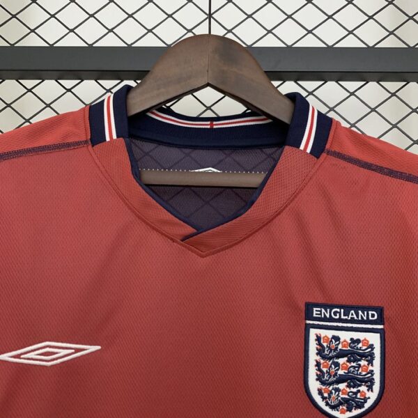 2002 England Away Retro Kit Vintage Shirt