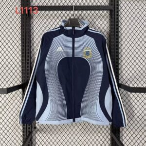 2006 Argentina Retro Windbreaker Navy Jackets