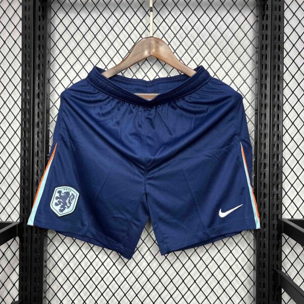 2024 Netherlands Away Shorts UEFA Euro 2024 Football Uniform