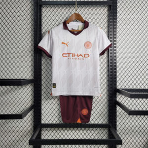 Kids Manchester City away Football Shirt