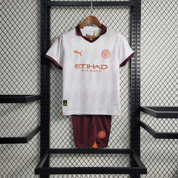Kids Manchester City away Football Shirt