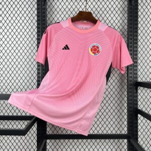 2026 Colombia Pink Goalkeeper Shirt World Cup 2026 Soccer Apparel