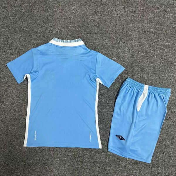 Manchester City Home Retro Kid Kits Youth Apparels Soccer