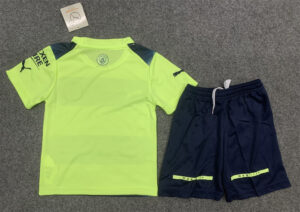 Manchester City third away kids kit