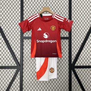 Manchester United Home Kid Kits Children Apparel