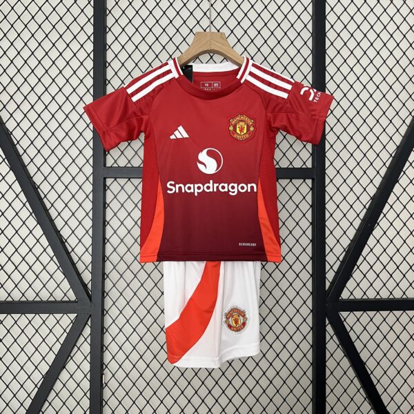 Manchester United Home Kid Kits Children Apparel