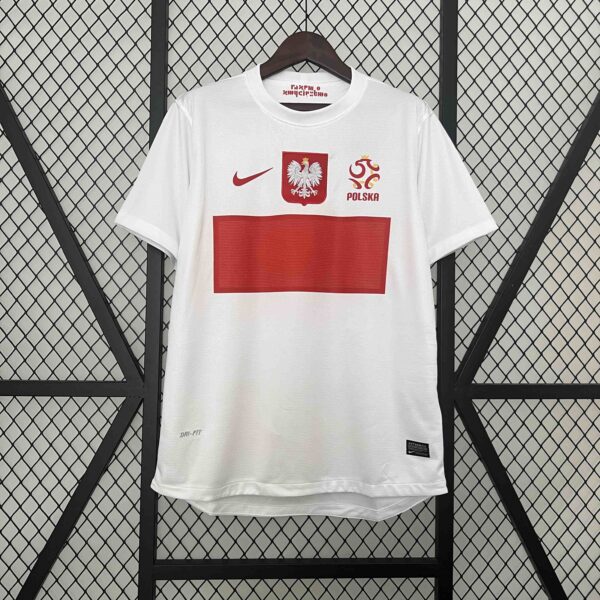 2012 Poland Home Retro Kit Soccer Uniform