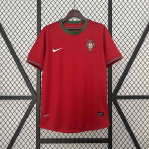2012 Portugal Home Retro Kit Vintage Shirt Football
