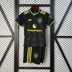 Manchester United Third Kid Kits Youth Apparels Soccer
