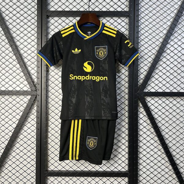 Manchester United Third Kid Kits Youth Apparels Soccer